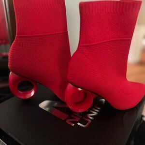 Red Designer Men's Socks